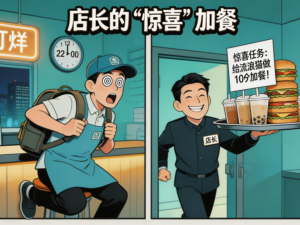 店长的“惊喜”加餐 封面
