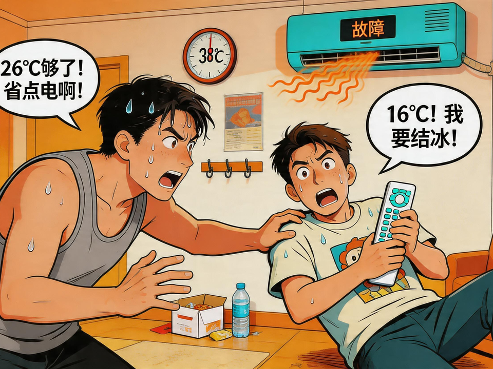 空调遥控器争夺战 封面