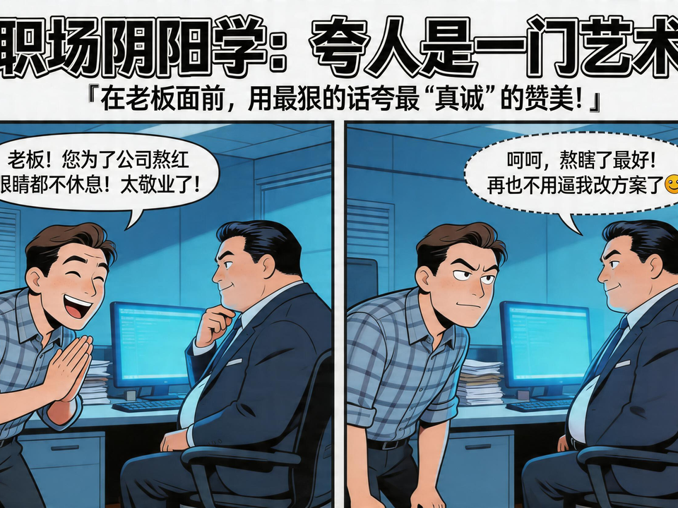 职场阴阳学：夸人是一门艺术 封面