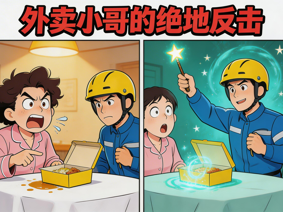 外卖小哥的绝地反击 封面