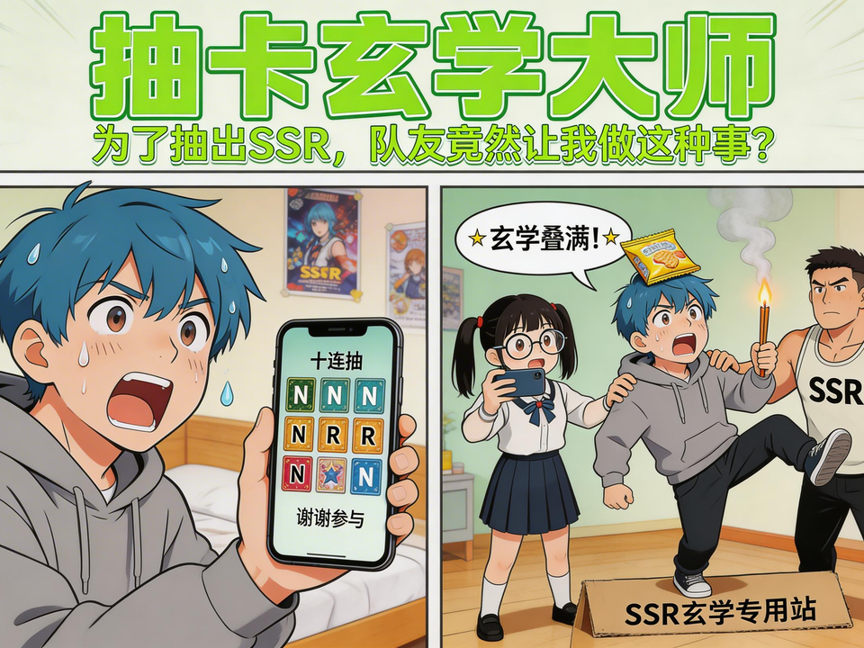 抽卡玄学大师 封面