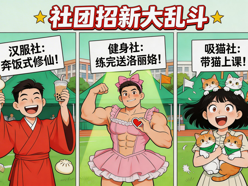 社团招新大乱斗 封面