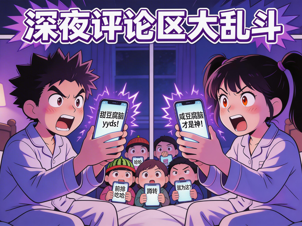 深夜评论区大乱斗 封面