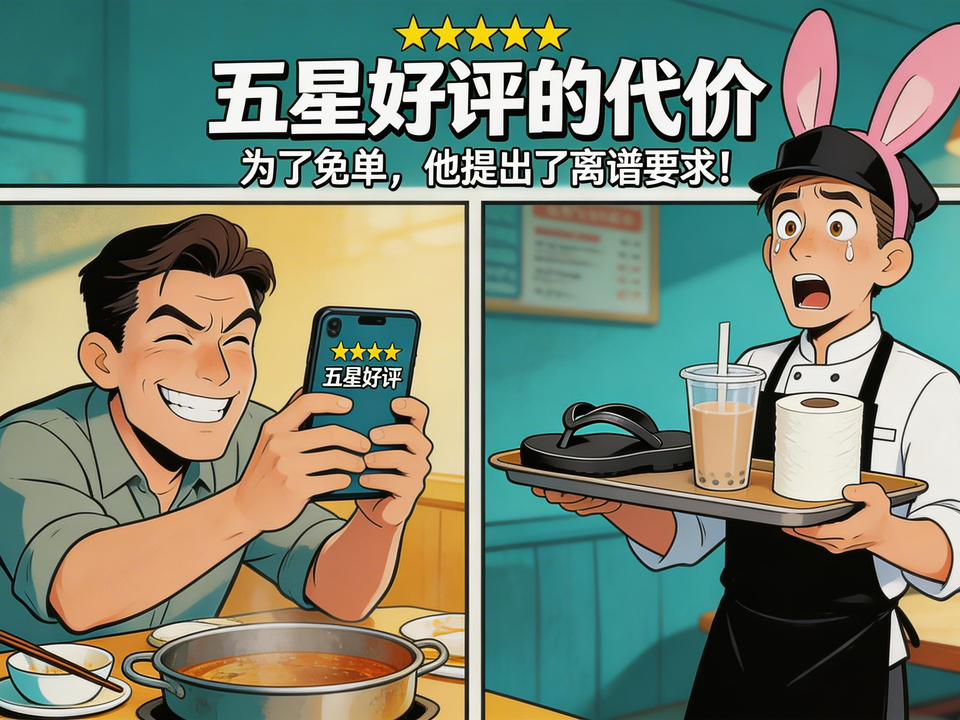 五星好评的代价 封面