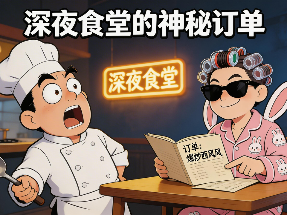 深夜食堂的神秘订单 封面