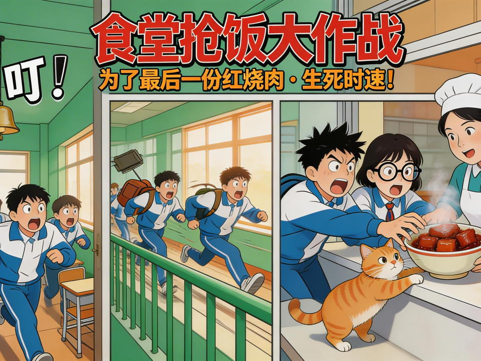 食堂抢饭大作战 封面