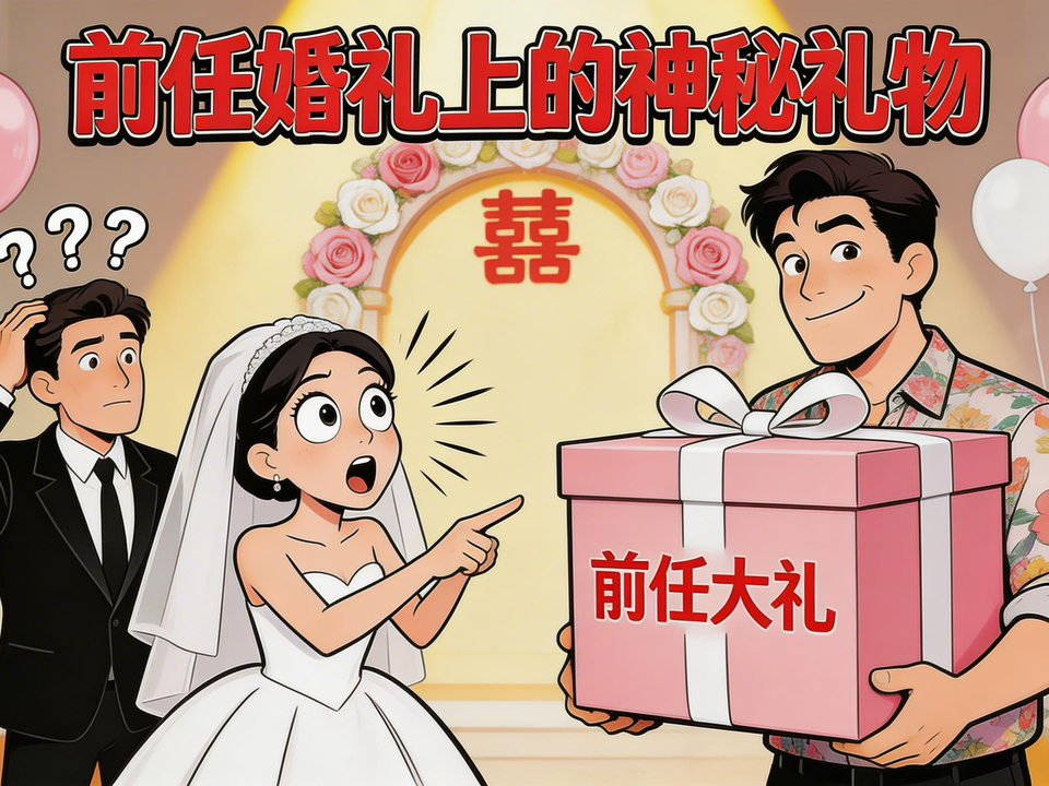 前任婚礼上的神秘礼物 封面