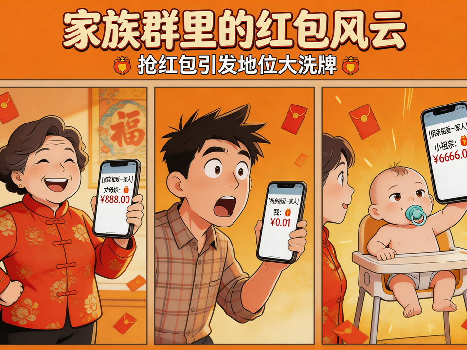 家族群里的红包风云 封面