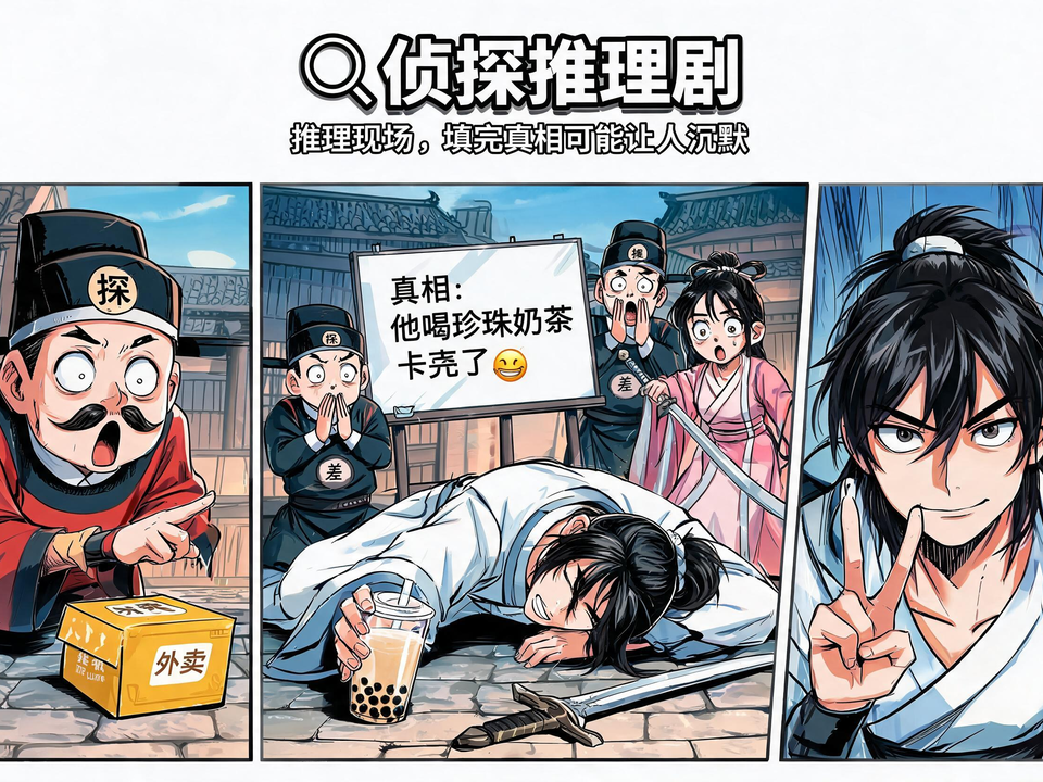侦探推理剧 封面