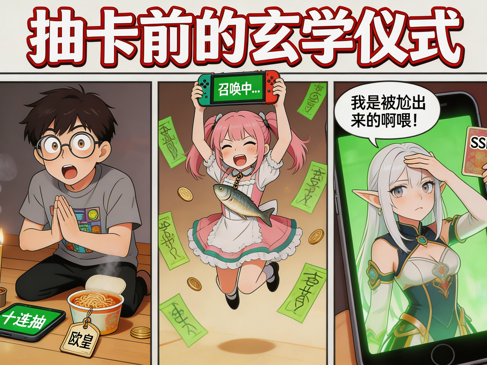 抽卡前的玄学仪式 封面