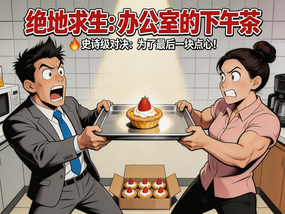 绝地求生：办公室的下午茶 封面