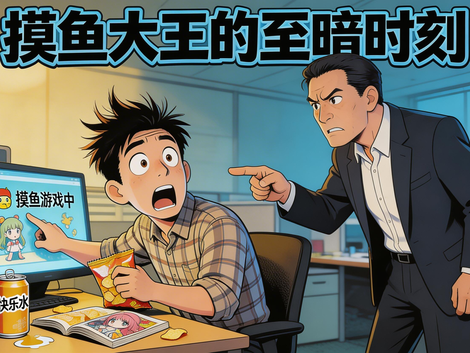 摸鱼大王的至暗时刻 封面