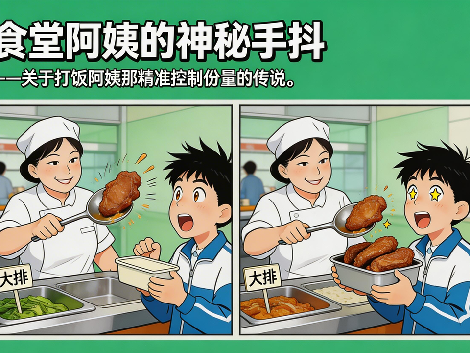 食堂阿姨的神秘手抖 封面