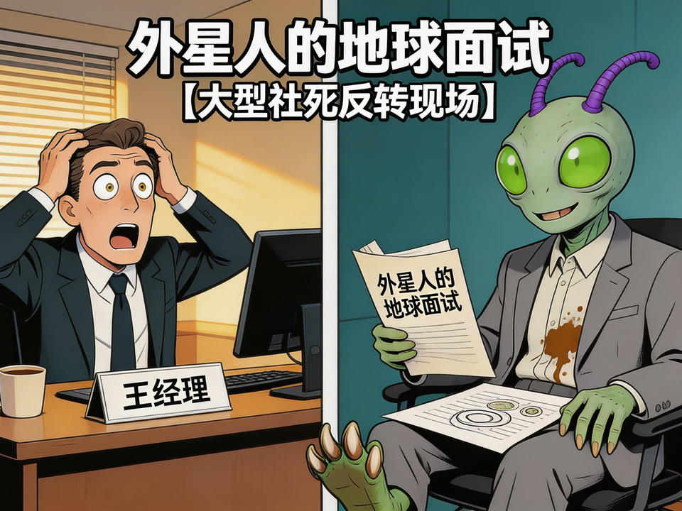 外星人的地球面试 封面
