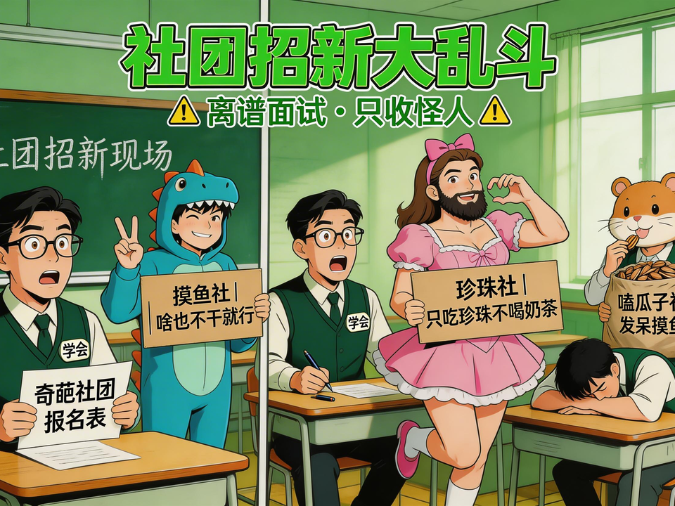 社团招新大乱斗 封面
