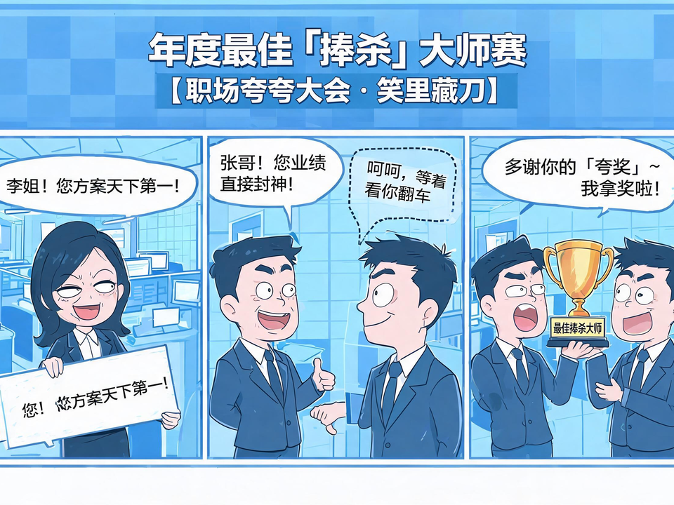 年度最佳“捧杀”大师赛 封面