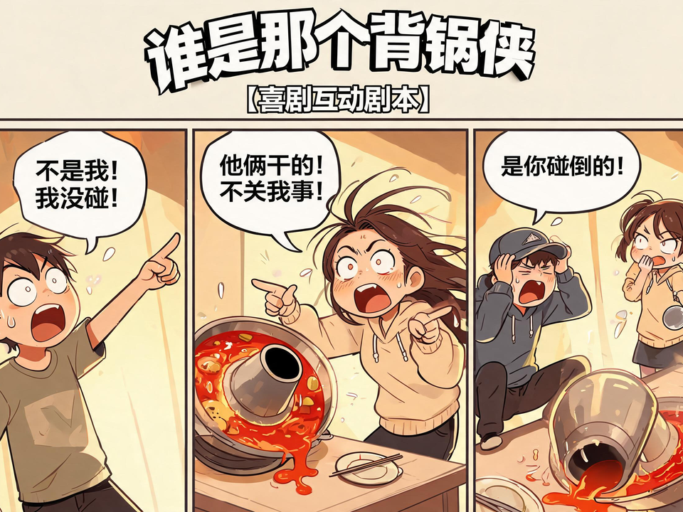 谁是那个背锅侠 封面