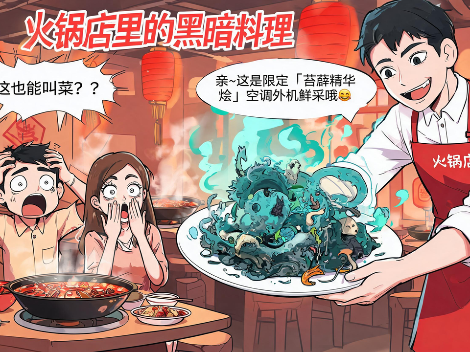 火锅店里的黑暗料理 封面