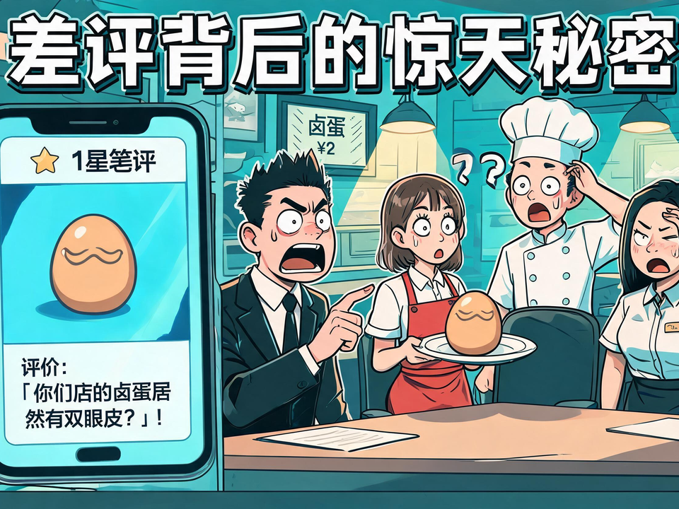 差评背后的惊天秘密 封面