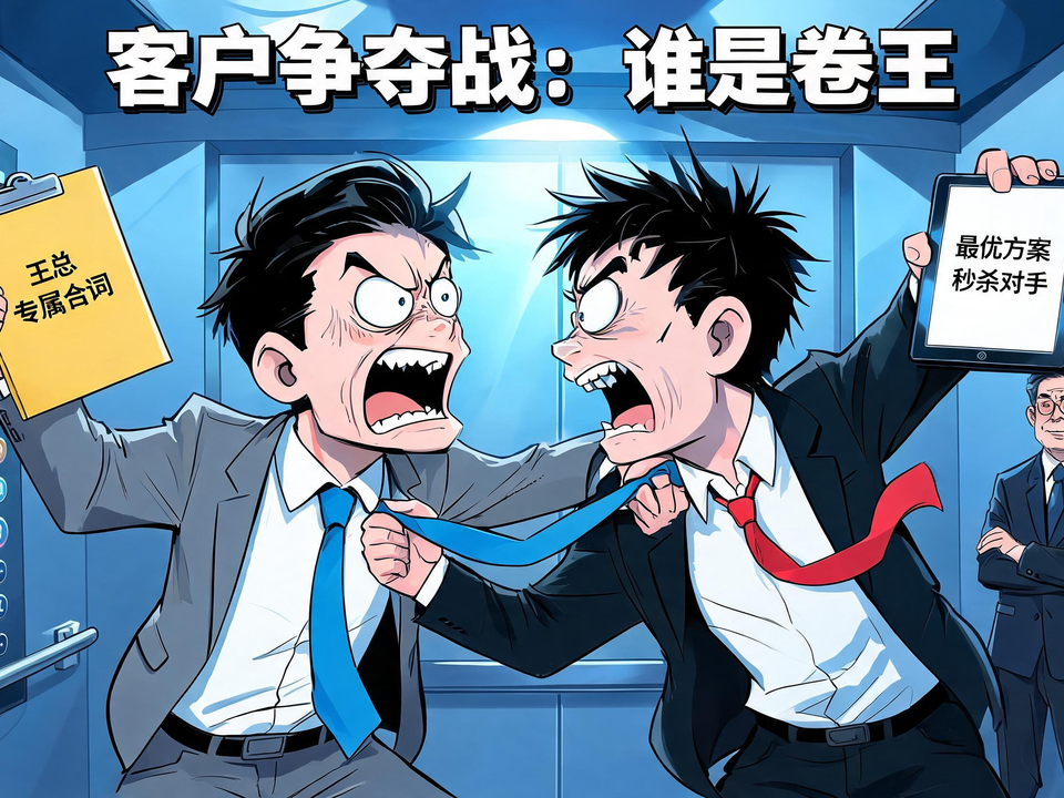 客户争夺战：谁是卷王 封面