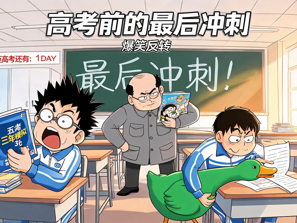 高考前的最后冲刺 封面