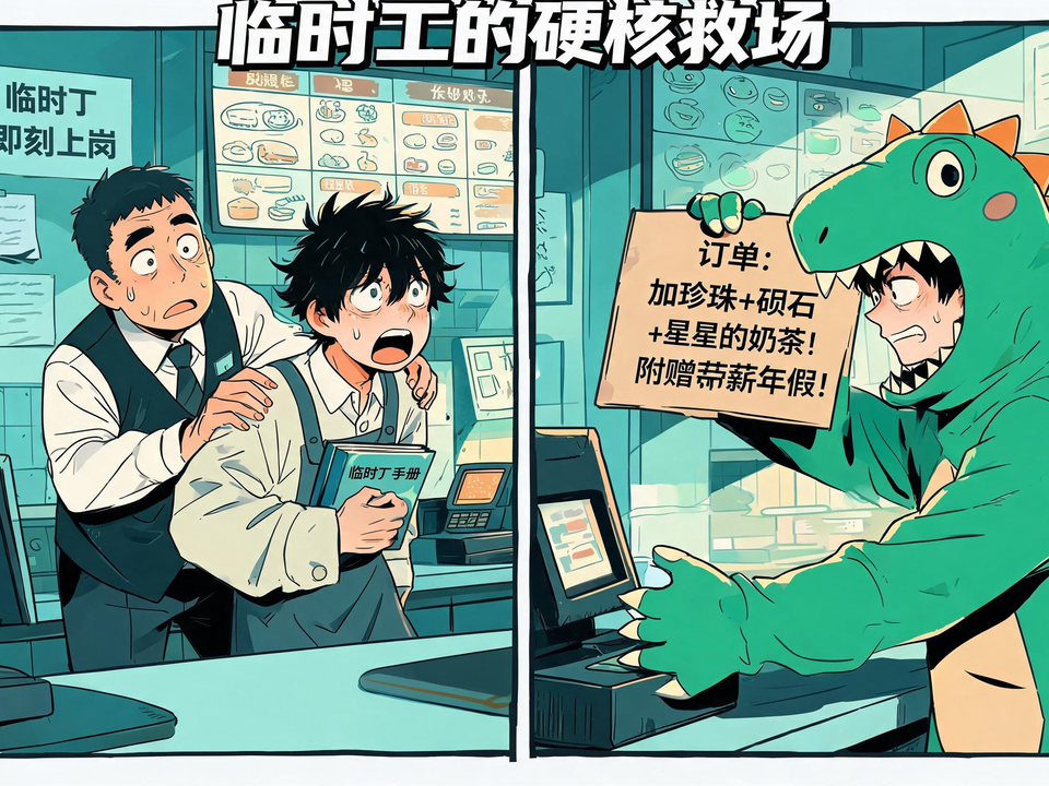 临时工的硬核救场 封面