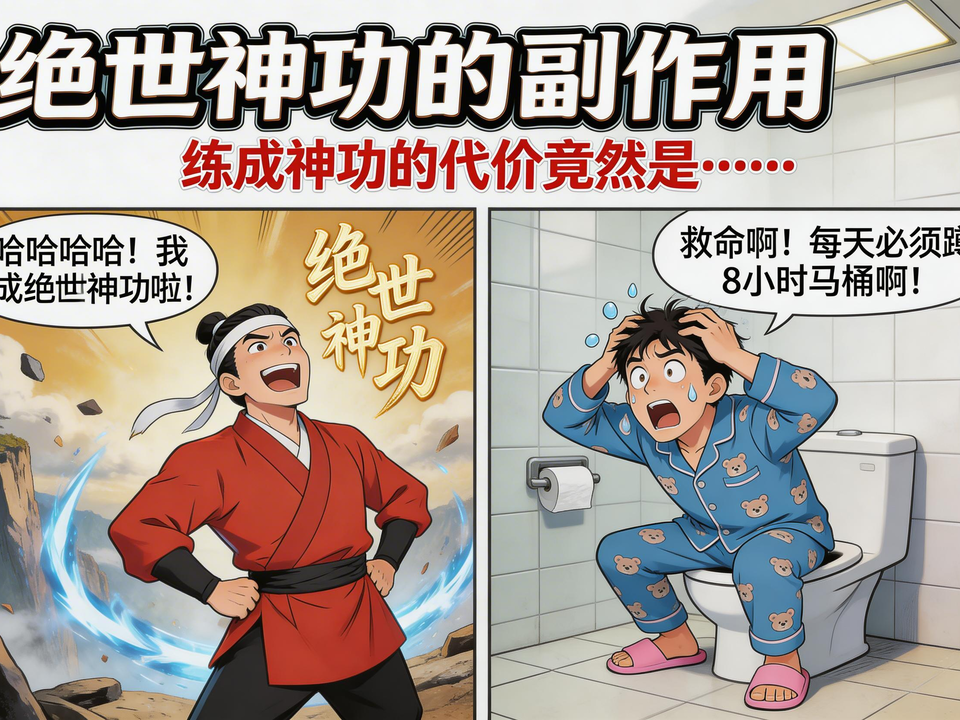 绝世神功的副作用 封面