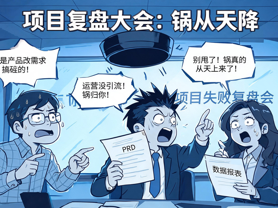 项目复盘大会：锅从天降 封面