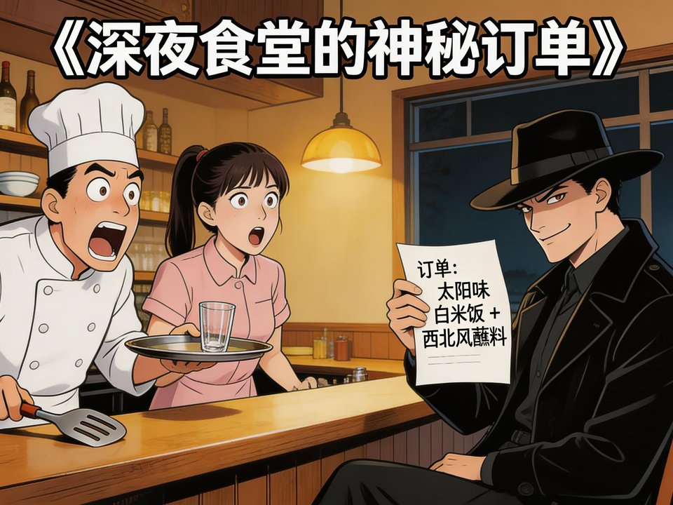 深夜食堂的神秘订单 封面