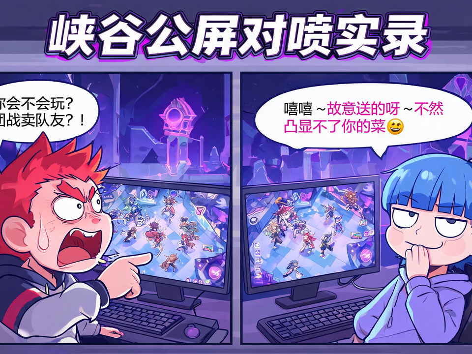 峡谷公屏对喷实录 封面