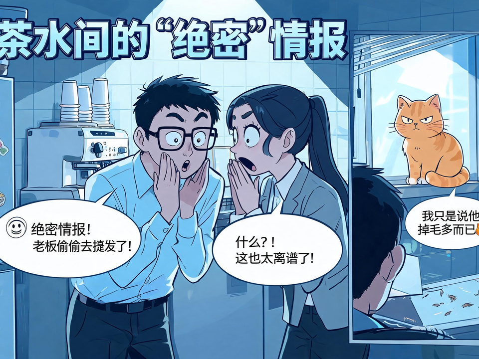 茶水间的“绝密”情报 封面