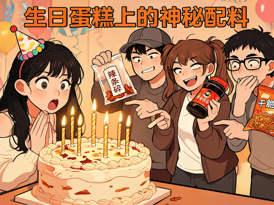 生日蛋糕上的神秘配料 封面