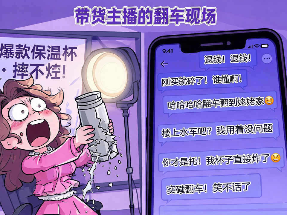 带货主播的翻车现场 封面