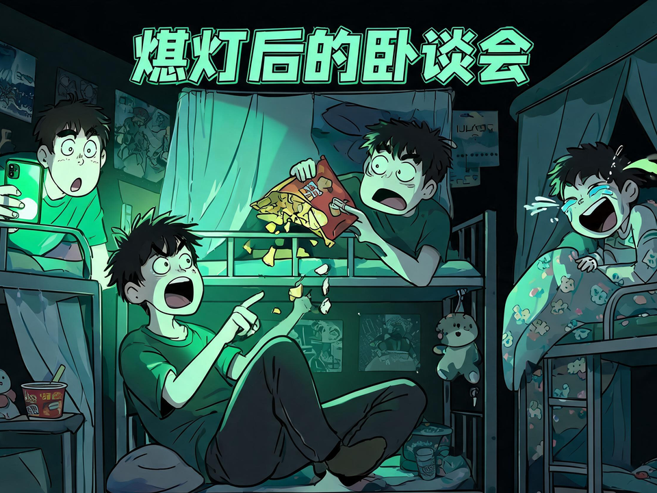 熄灯后的卧谈会 封面