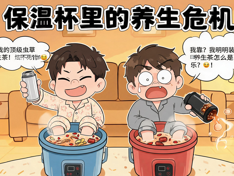 保温杯里的养生危机 封面