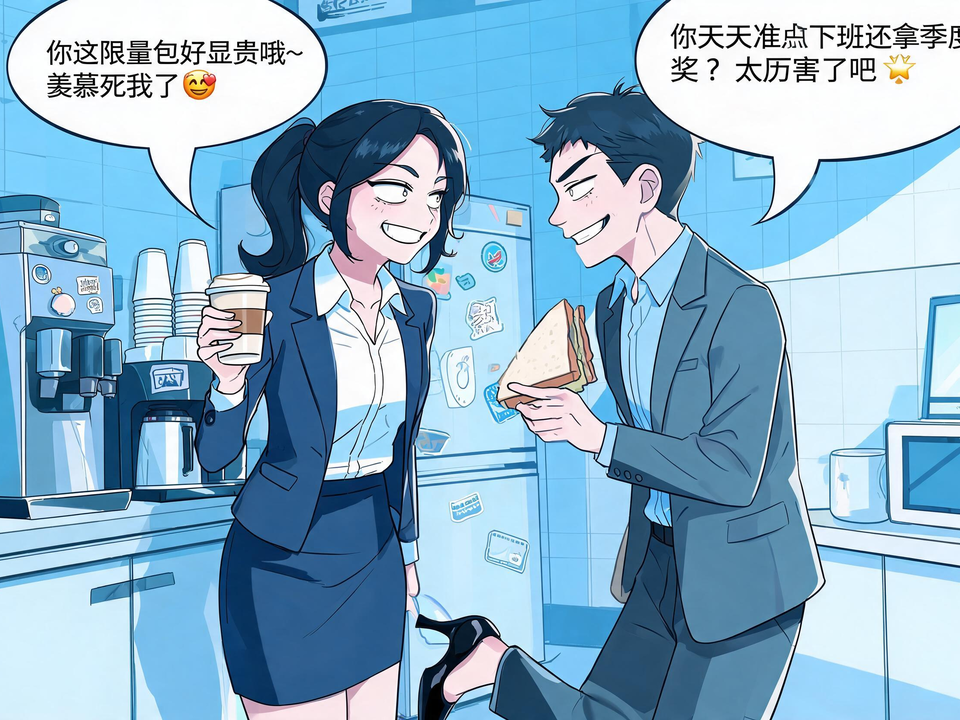 茶水间里的“凡尔赛”对决 封面