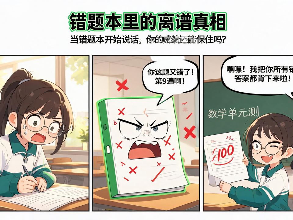 错题本里的离谱真相 封面