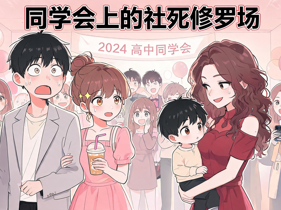 同学会上的{{adjective}}修罗场 封面