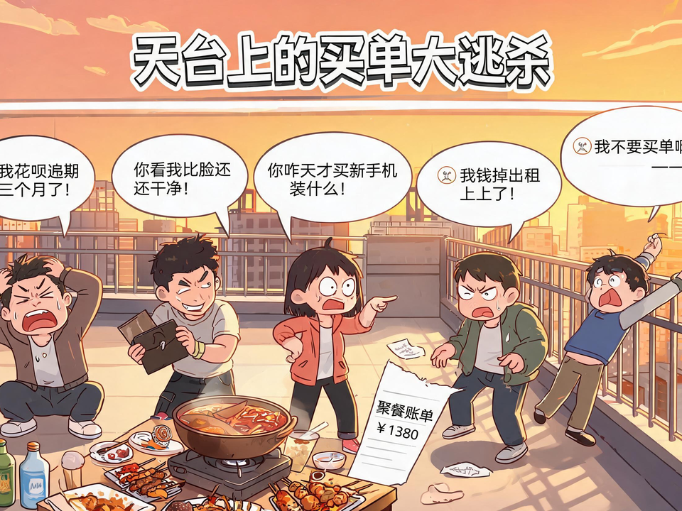 天台上的买单大逃杀 封面