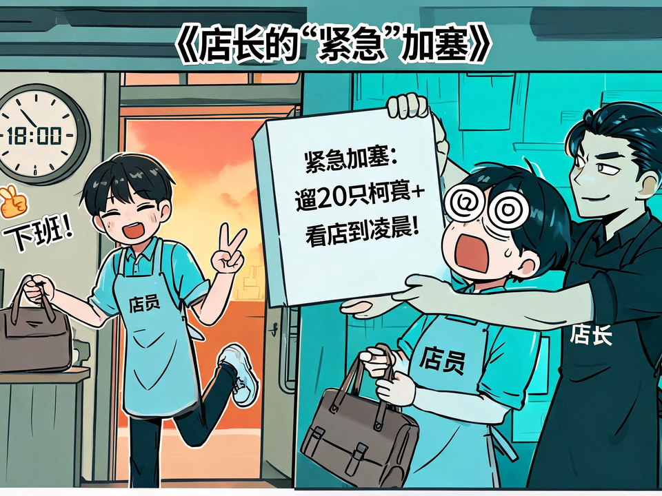 店长的“紧急”加塞 封面