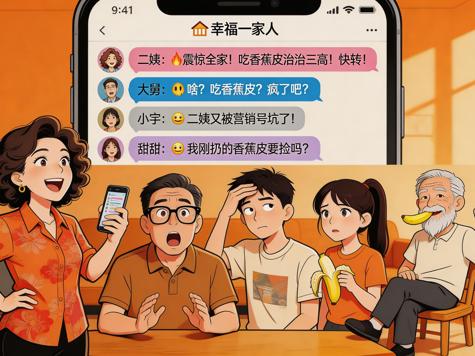 家族群里的养生大师 封面