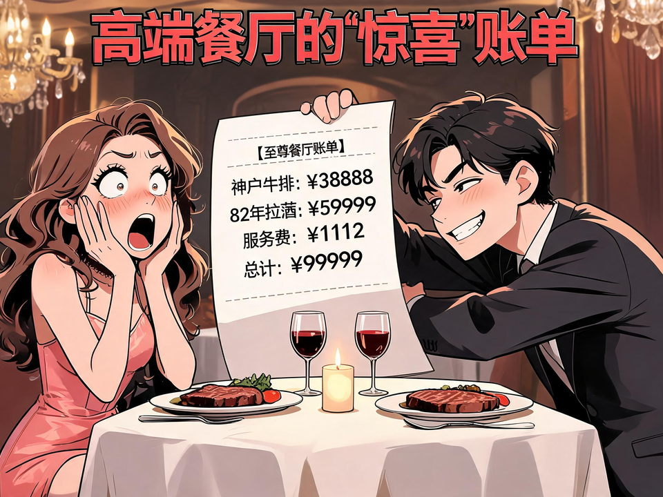 高端餐厅的“惊喜”账单 封面