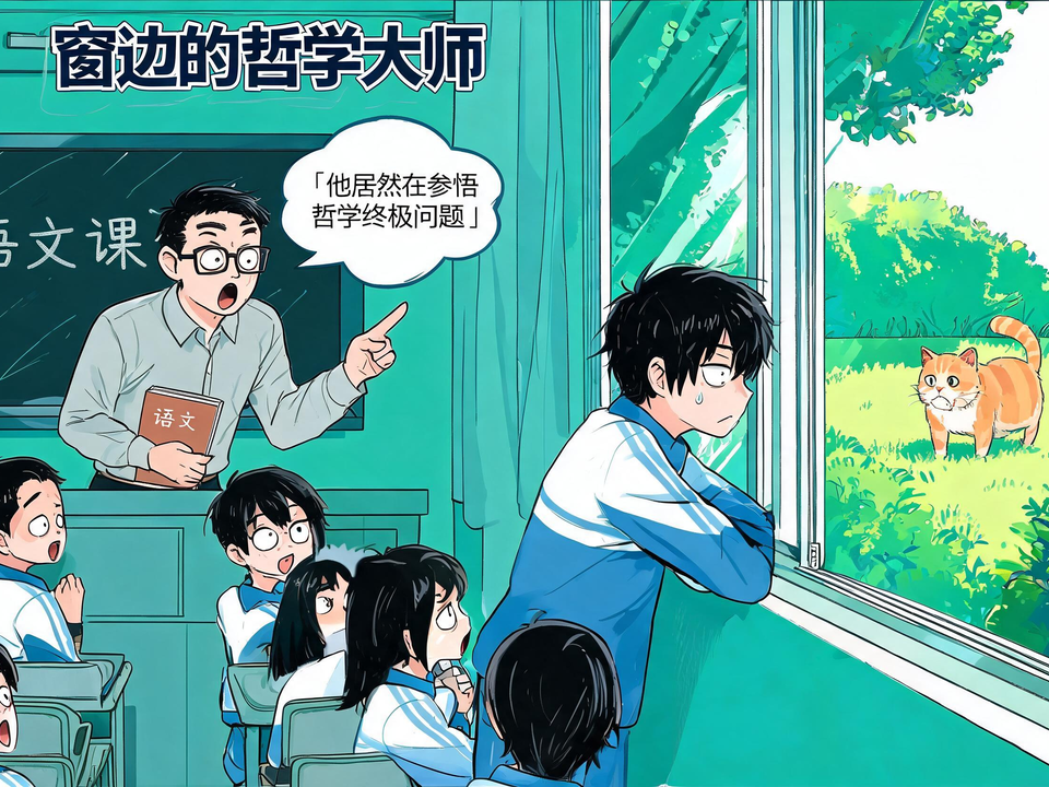 窗边的哲学大师 封面