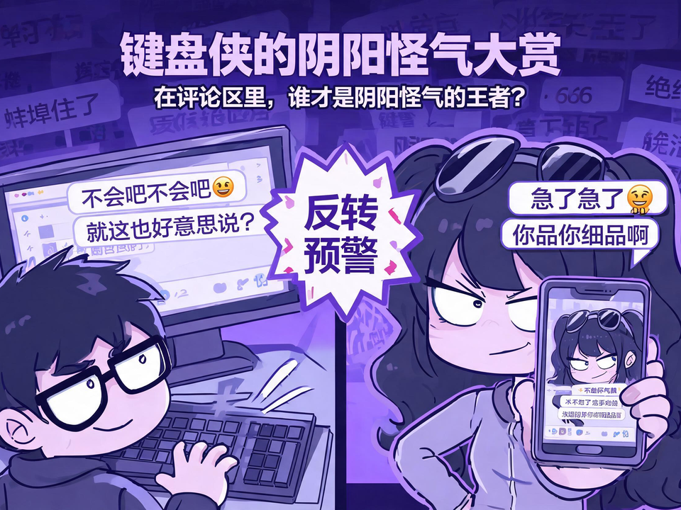 键盘侠的阴阳怪气大赏 封面