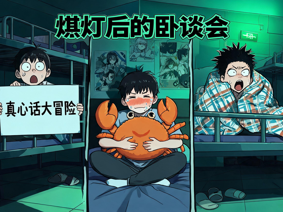 熄灯后的卧谈会 封面