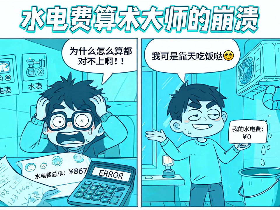 水电费算术大师的崩溃 封面